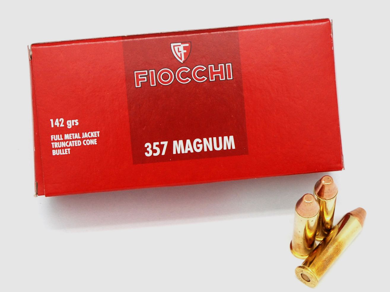 357 Mag. FIOCCHI FMJTC 142 grs