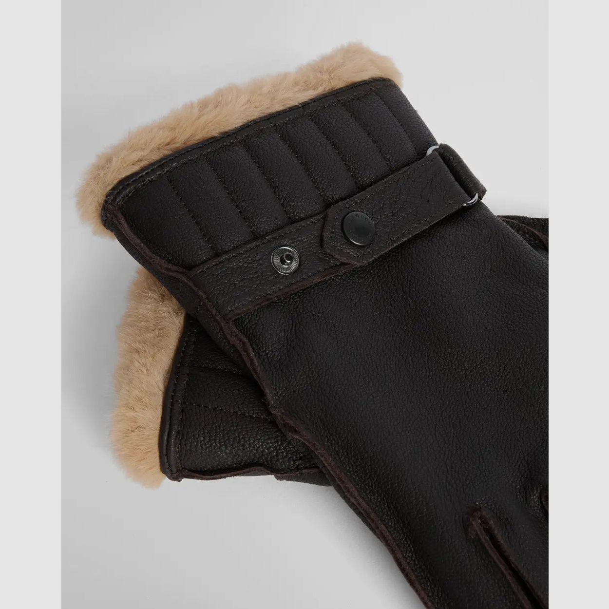 Barbour Herren Leder -Handschuhe Braun