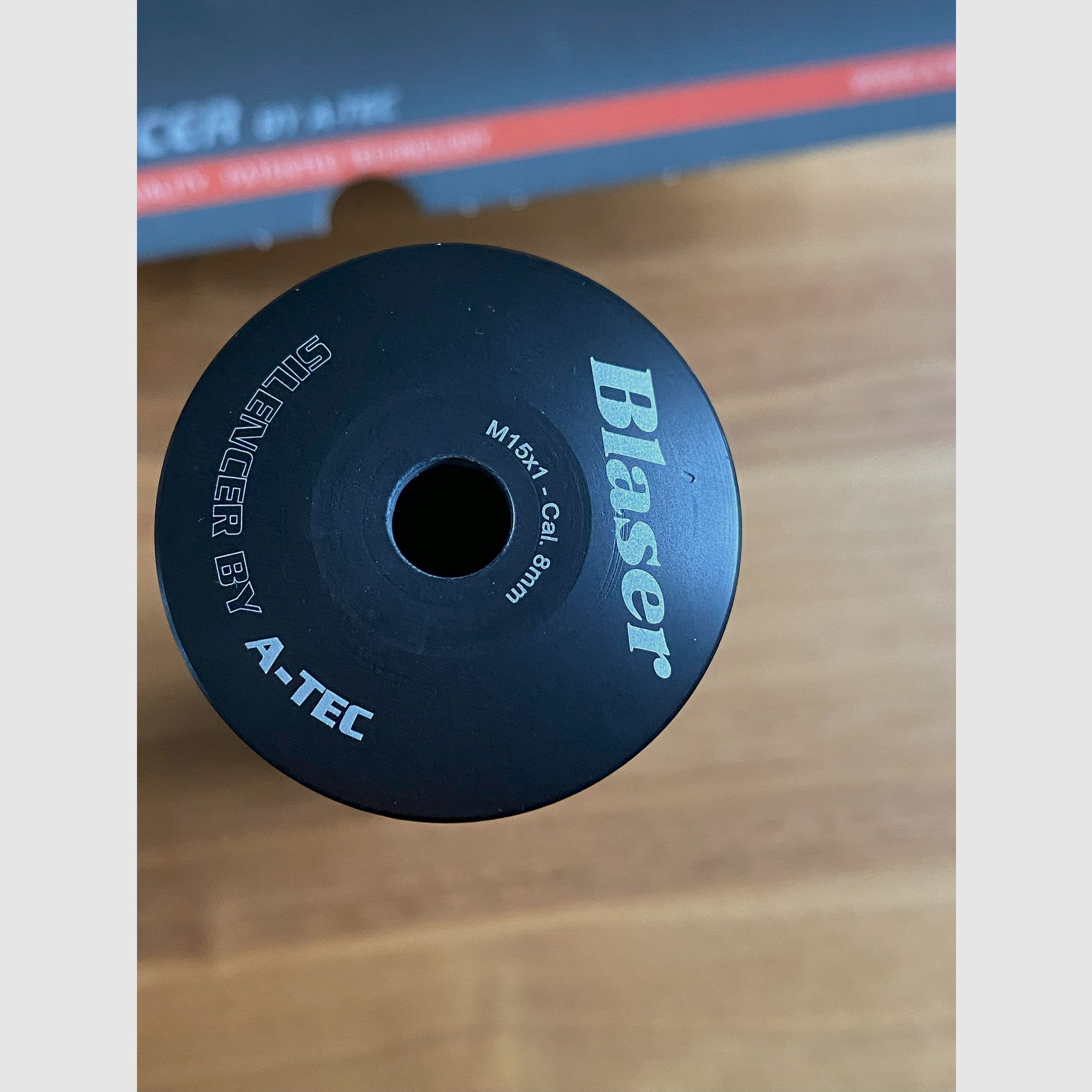 Schalldämpfer A-TEC Blaser Silencer Cal. 8 mm M 15x1
