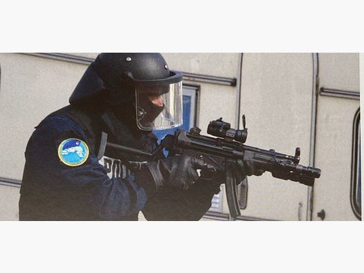 RARE HK MP5 crosse pliée B&T originale Pays-Bas