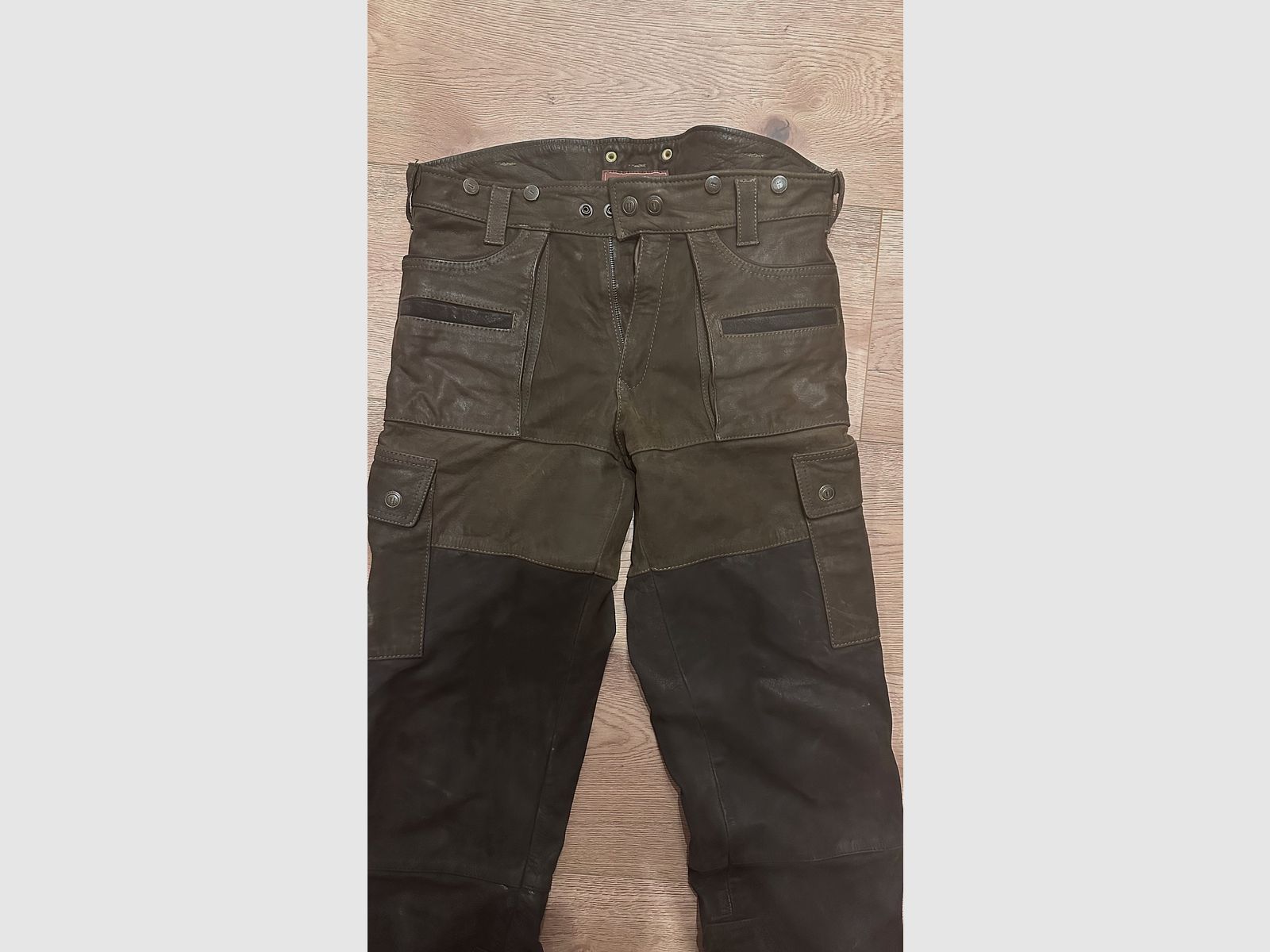 Härkila Angus Hose Leder Lederhose 