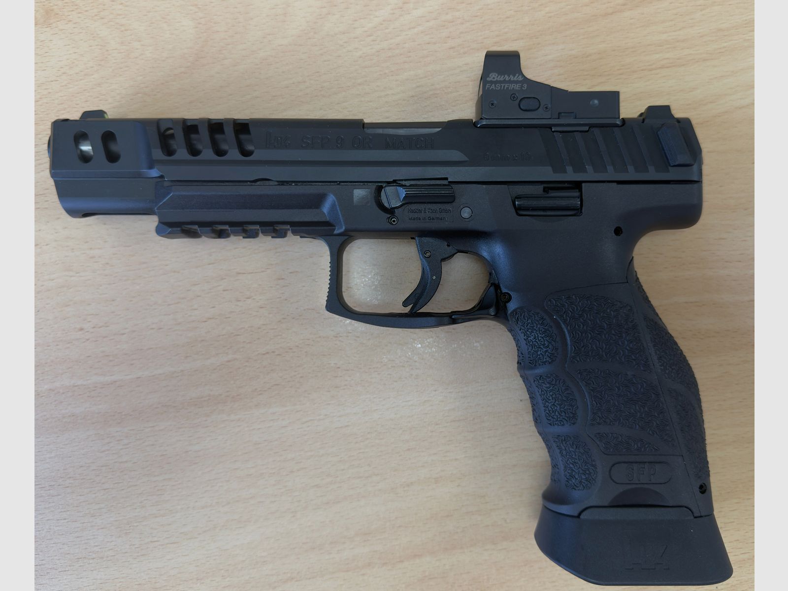 Heckler & Koch HK SFP 9 OR Match incl. Burris Fastfire 3