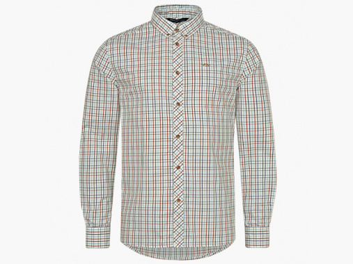 Blaser Herren Hemd Tristan 22 Bordeaux/Blau Kariert | S