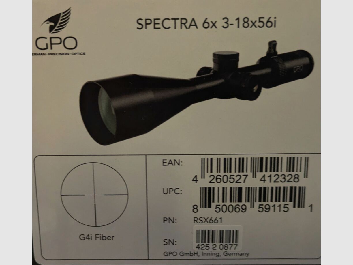 GPO Spectra 6x 3-18x56I