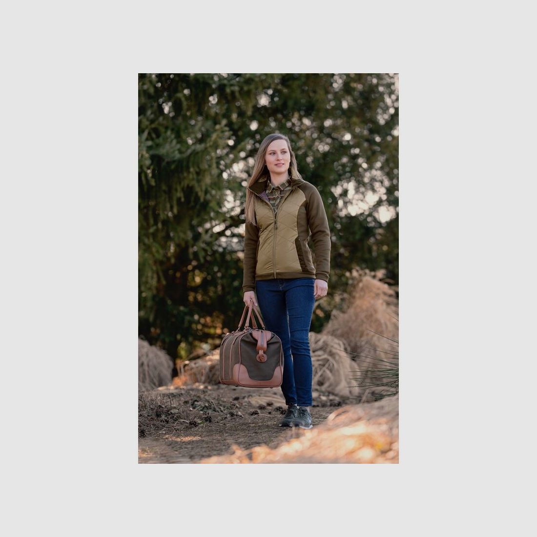 Blaser Damen Fleecejacke Kerstin Braun