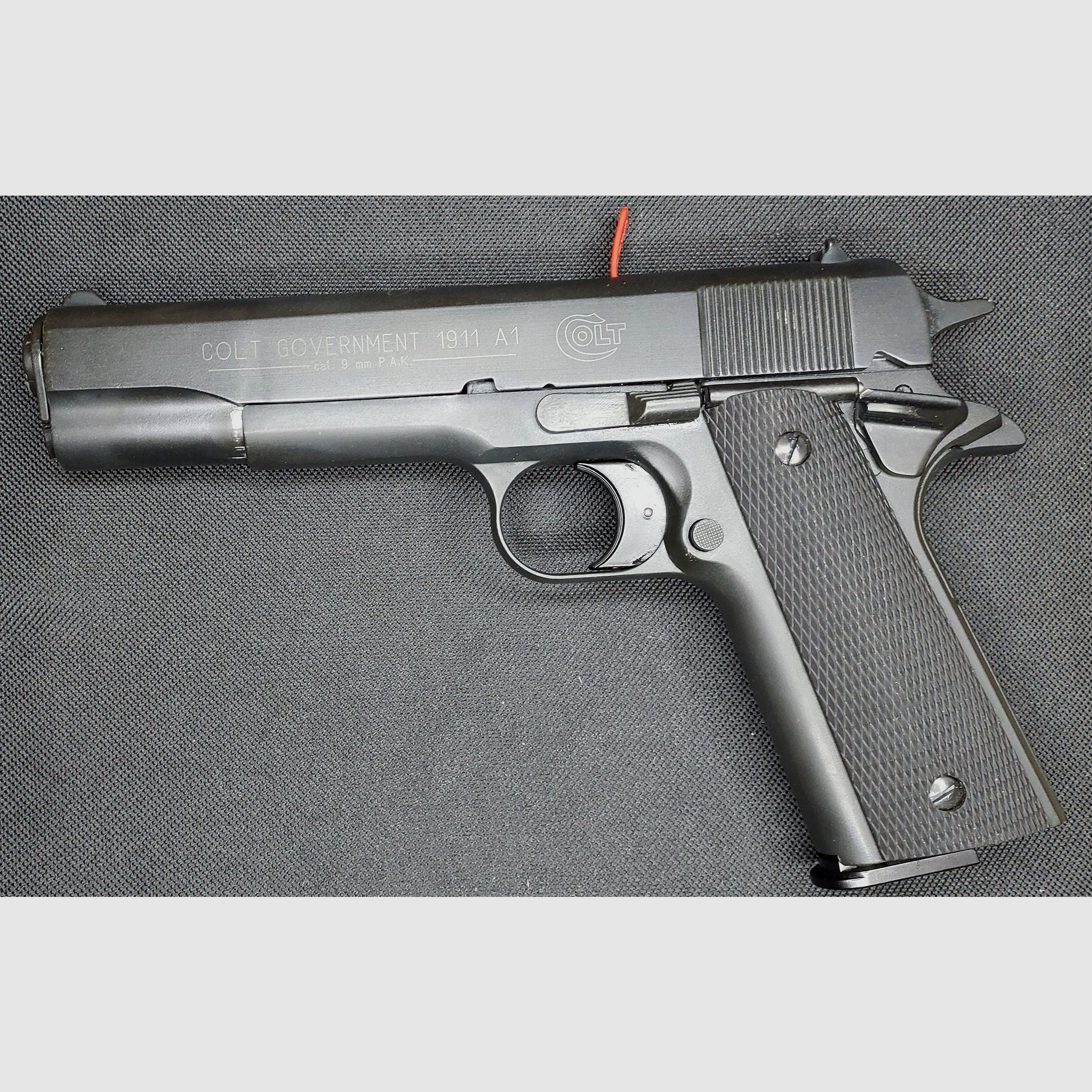 Colt Government 1911 A1 Schreckschuss Pistole 9mm P.A.K. (PTB 774)