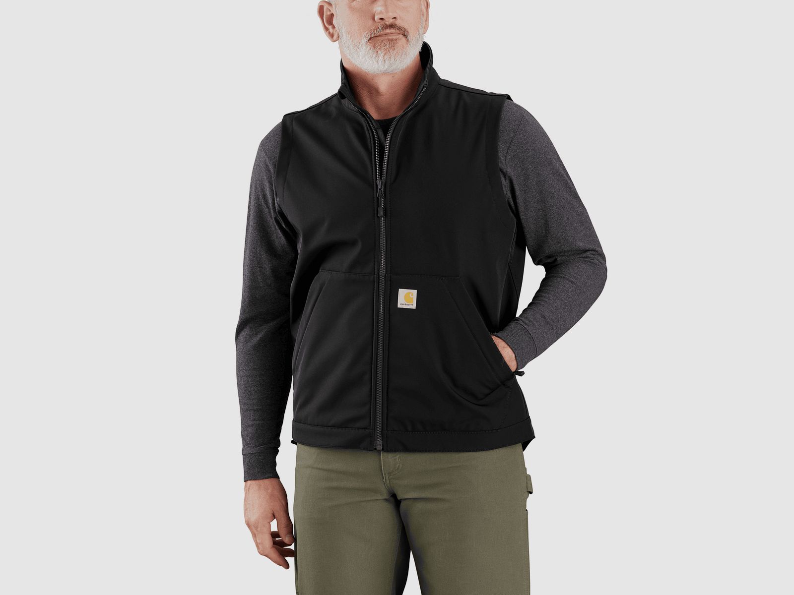 Carhartt Galesburg Softshell Vest Men Black XL