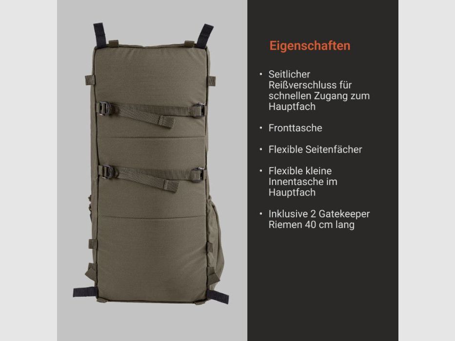 Vorn Rucksack B20 fog green 20l, Bild 3 von 8