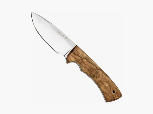 Coltello Muela Small Rhino in legno d'olivo con fodero in pelle