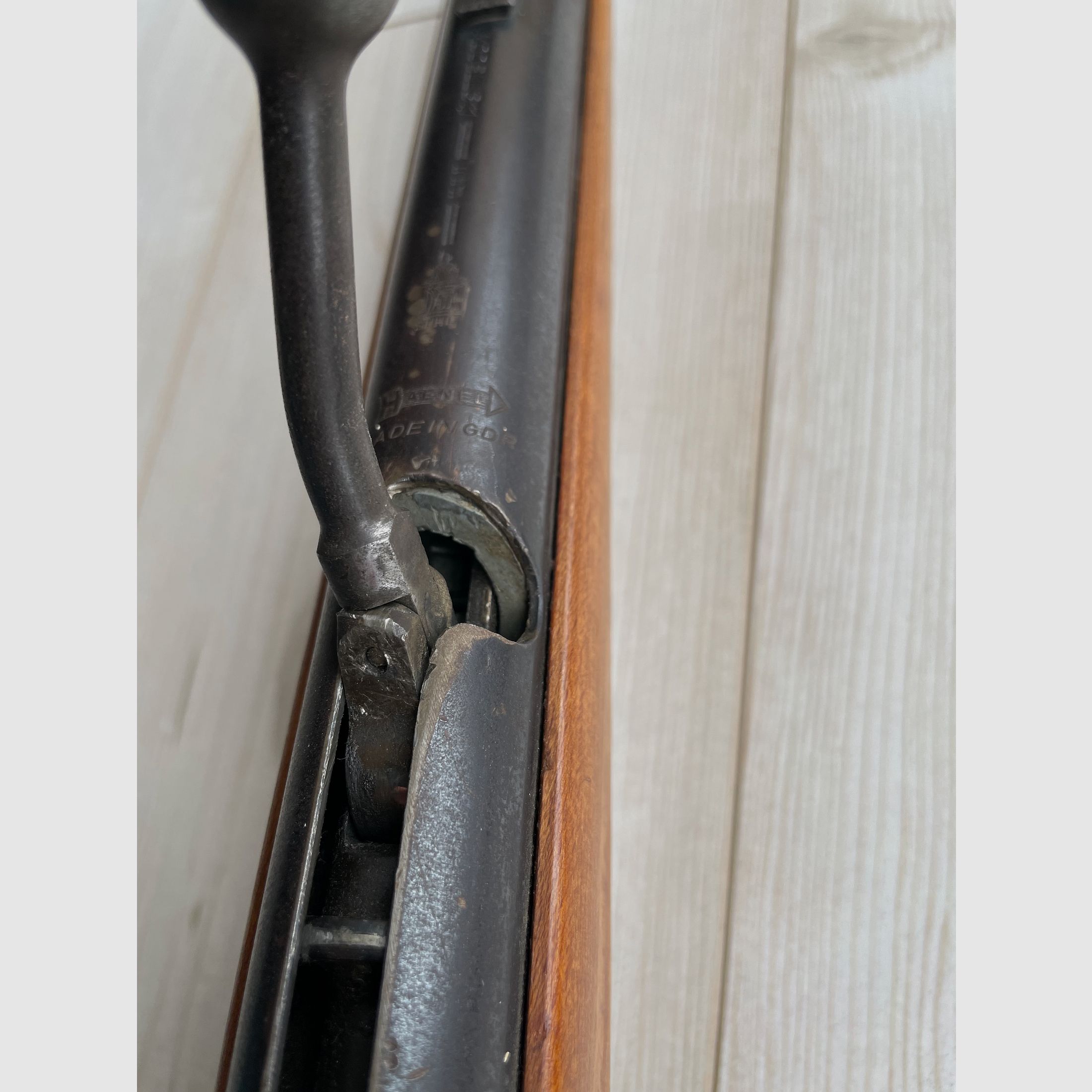 Haenel  311 luchtgeweer met diopter,  DDR