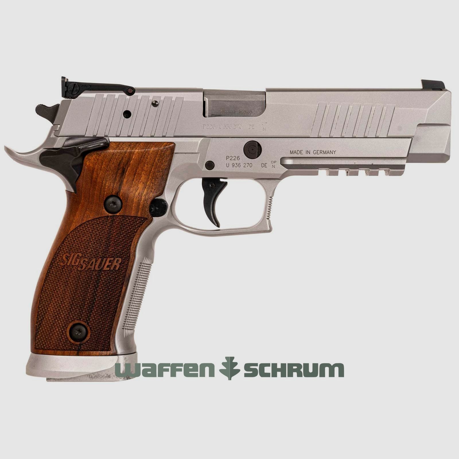 SIG-Sauer P226 X-Five Classic Silver Eckernförder Fertigung, 5 Zoll Lauf, 9mmLuger