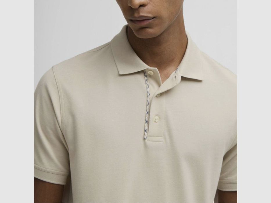 Barbour H-Polo Shirt Reston Tartan Trim Tailored, image 9 of 20