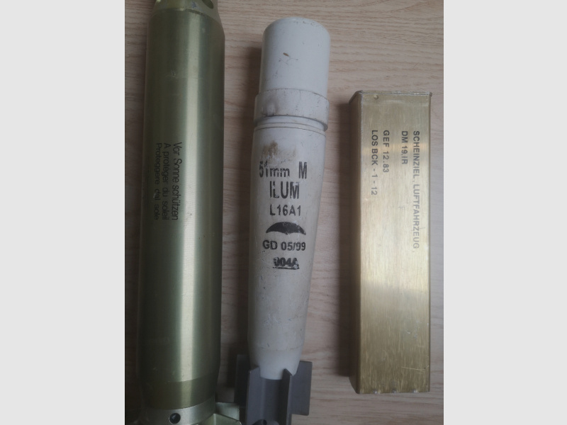 Raketen, Werfergranaten Rak Rohr 80, 51mm ILUM