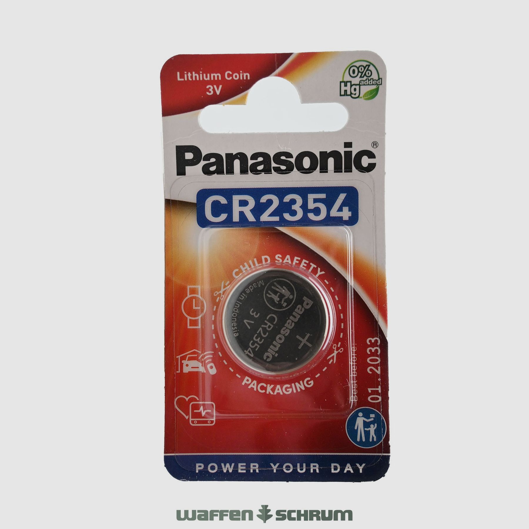 Panasonic Batterie CR2354 für Meopta Zielfernrohre