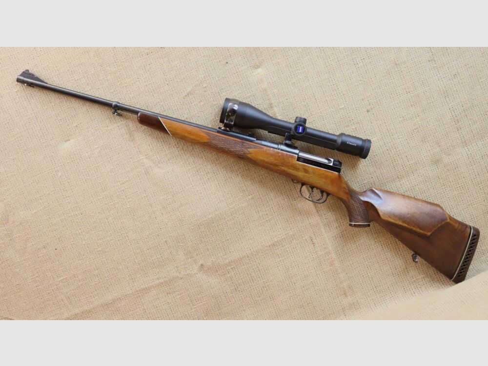 Mauser 66 met Zeiss 7x50 T, verlichte richtkruis 60 7x64