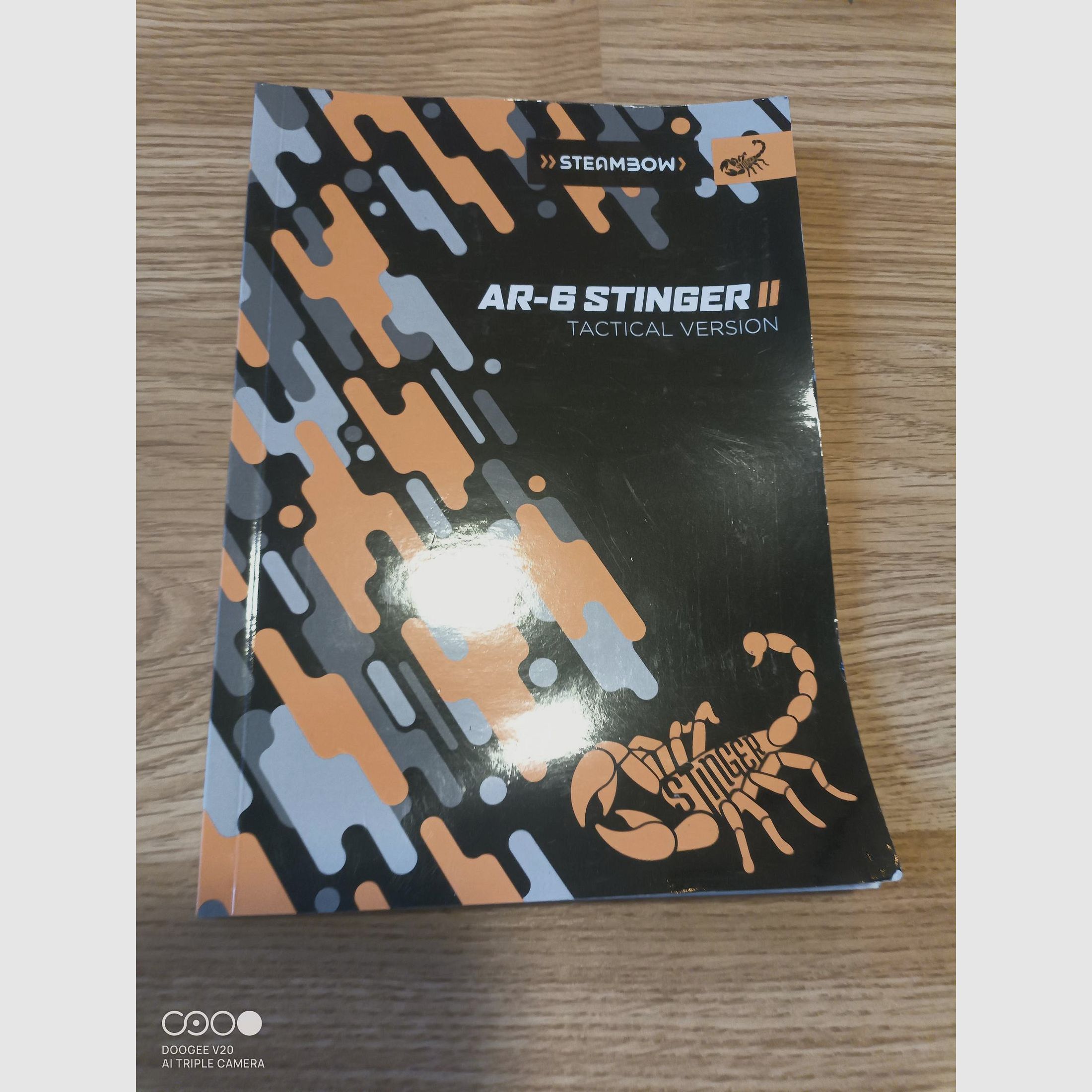 Steambow Stinger AR6 Tactical met veel accessoires