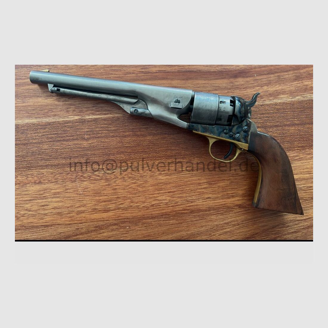 Colt New Army 1860 en set de 2 con accesorios o solo .44 (pólvora negra)
