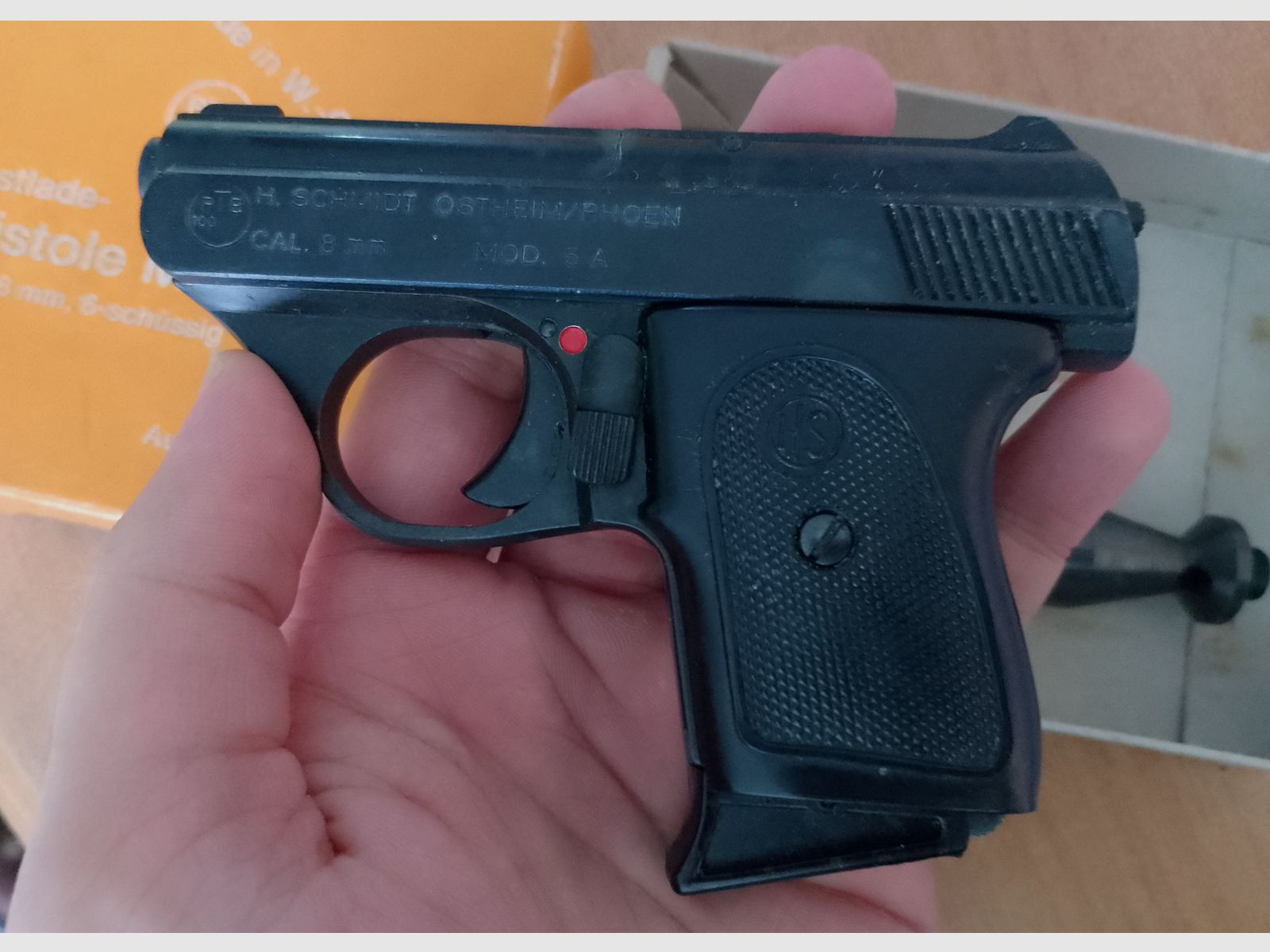 HS Mod.5A Kal. 8 mm Knall/ PTB 100 z 1977 roku!