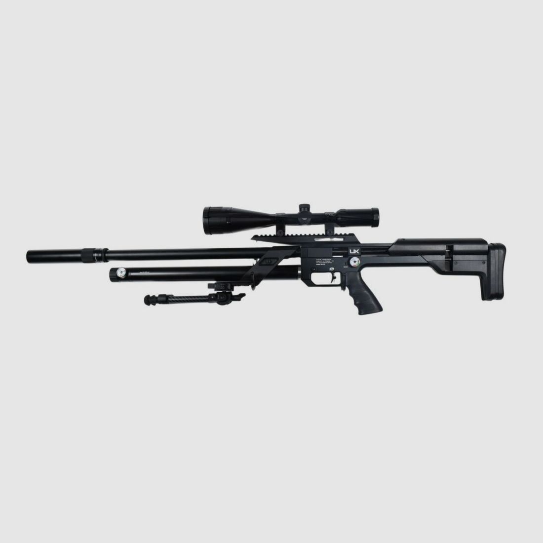 UX UX Zelos BLK Bundle Hawke ZF, Silencer,