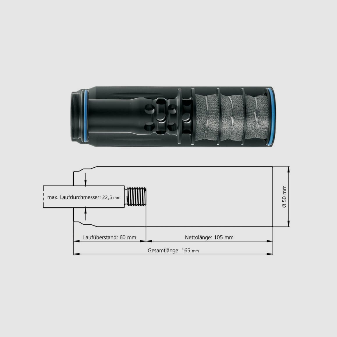 ERA SILENCER SOB3D – Over Barrel