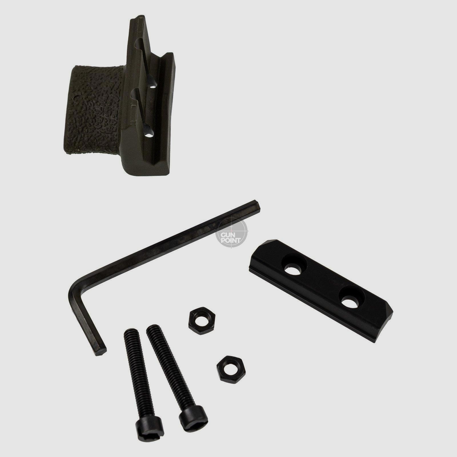 Blackhawk Rail Mounted Thumb Rest-OD