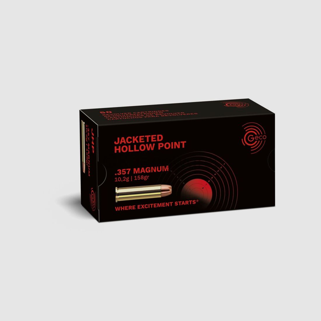 Geco GECO .357 Mag Hohlspitz 10,2g.