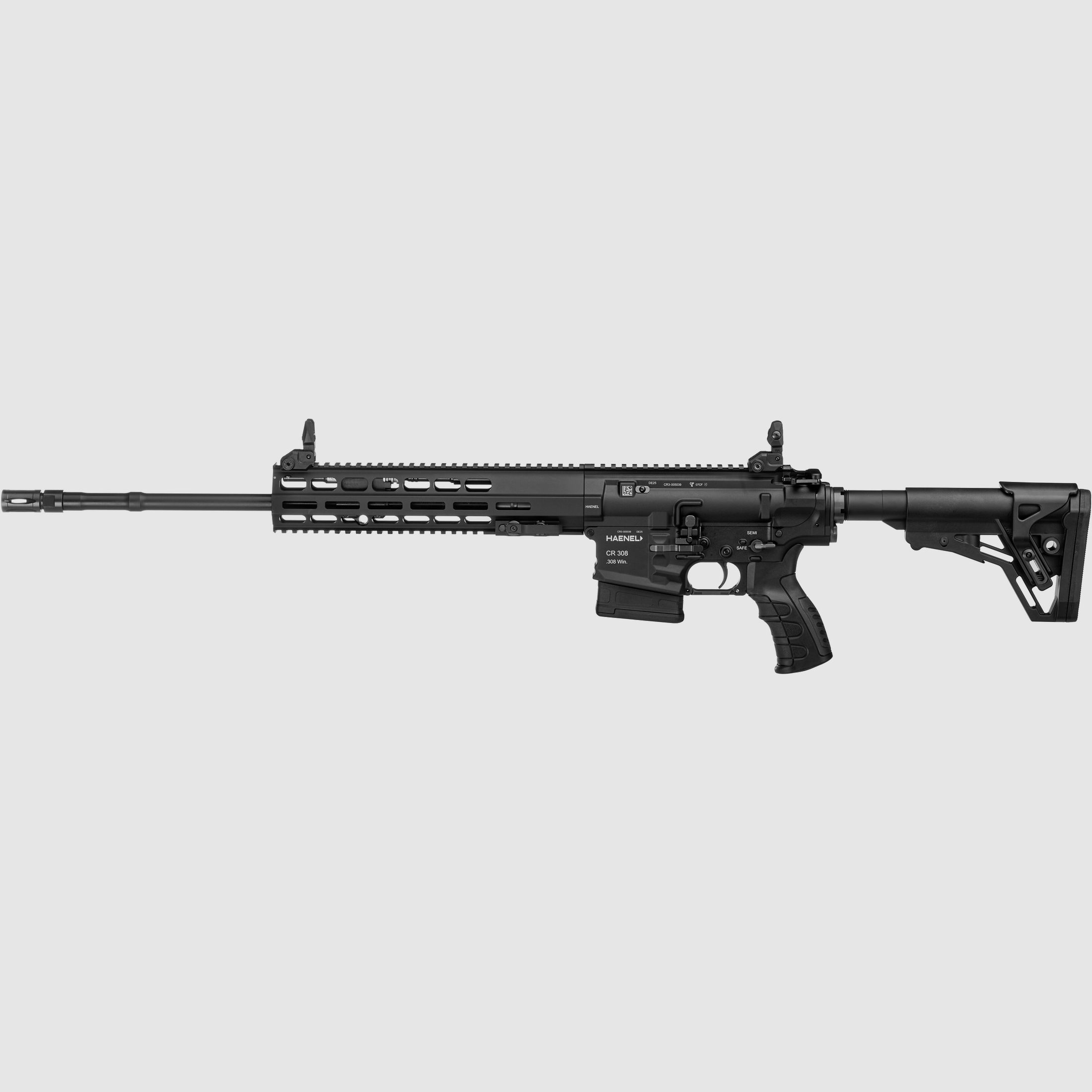 Haenel CR 308 z długą osłoną rękojeści, długość lufy 510 mm/20", spust bezpośredni, kal. .308 Win.