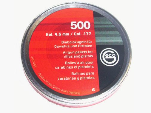 BALAS cal. 4,5 GECO Diabolo Geco 0,45g - 7gr