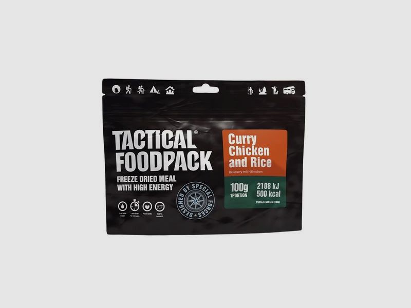 TACTICAL FOODPACK - CURRY CHICKEN AND RICE