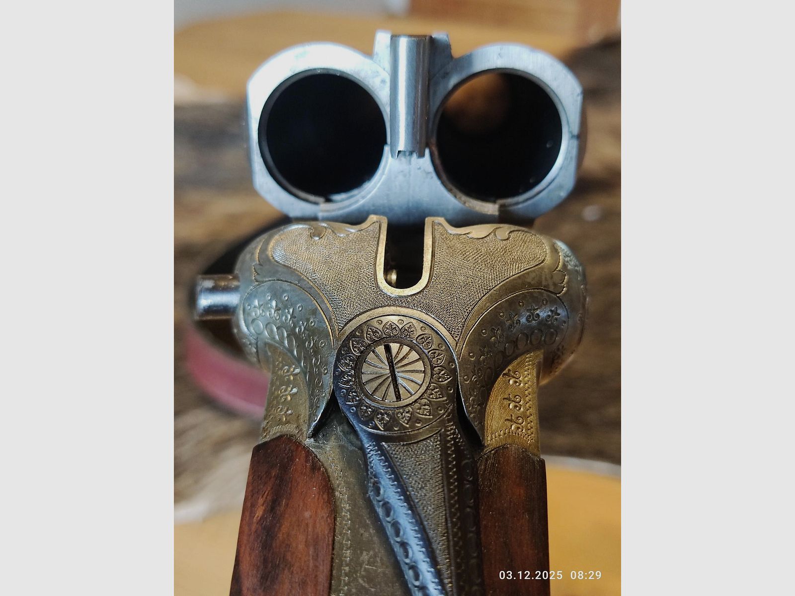 Merkel dubbelloopgeweer 12/70