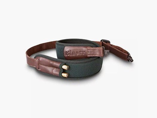 Cinghia per fucile Blaser "Tracciamento" verde scuro
