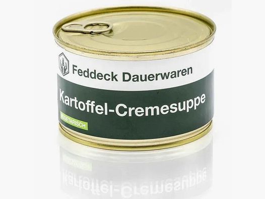 Feddeck Dauerwaren Fertiggericht Dose Kartoffel-Cremesuppe 400ml