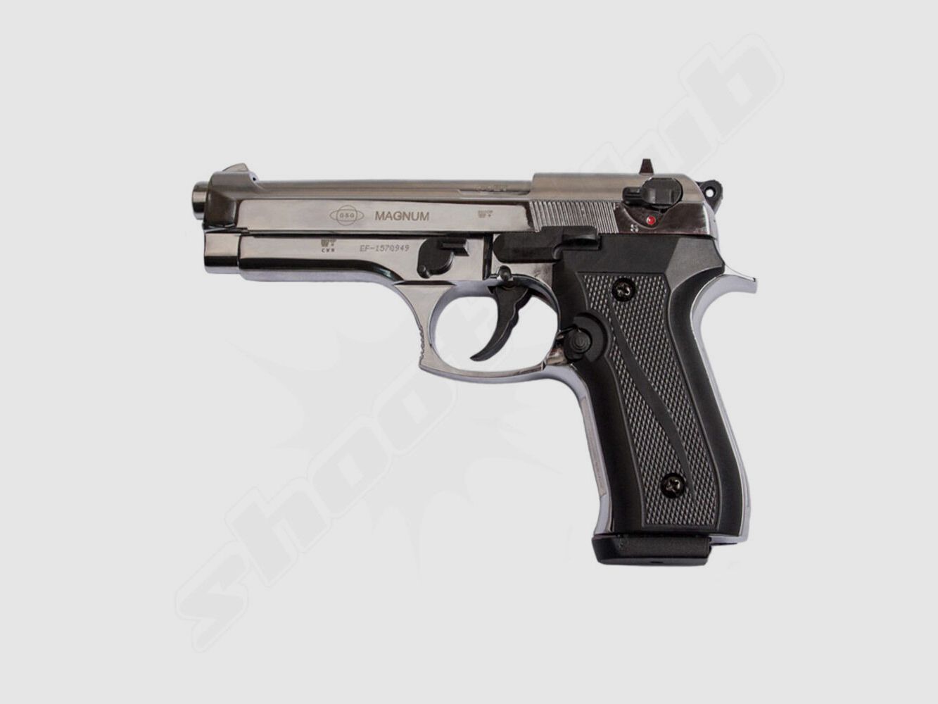 GSG Firat Magnum chrome P.A.K + 50 Black Mamba blank cartridges