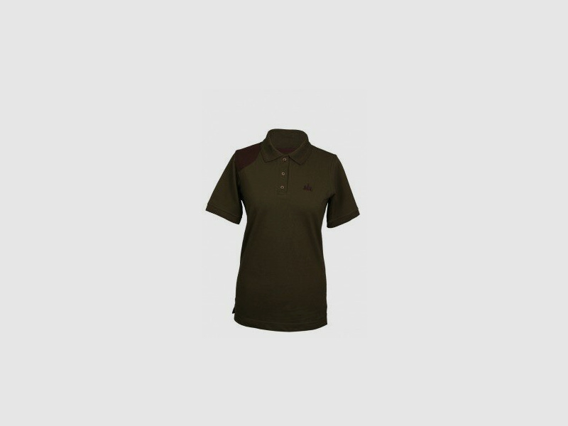 Foresta Polo-Shirt mit Patches Damen XXL oliv