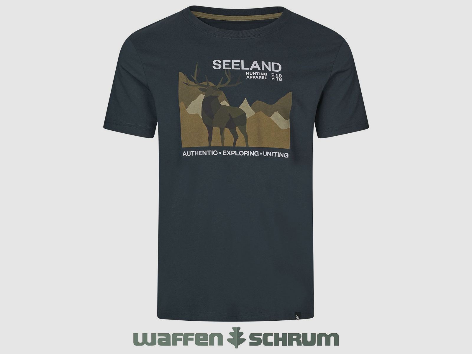 T-shirt Seeland Fragment Marine Foncé