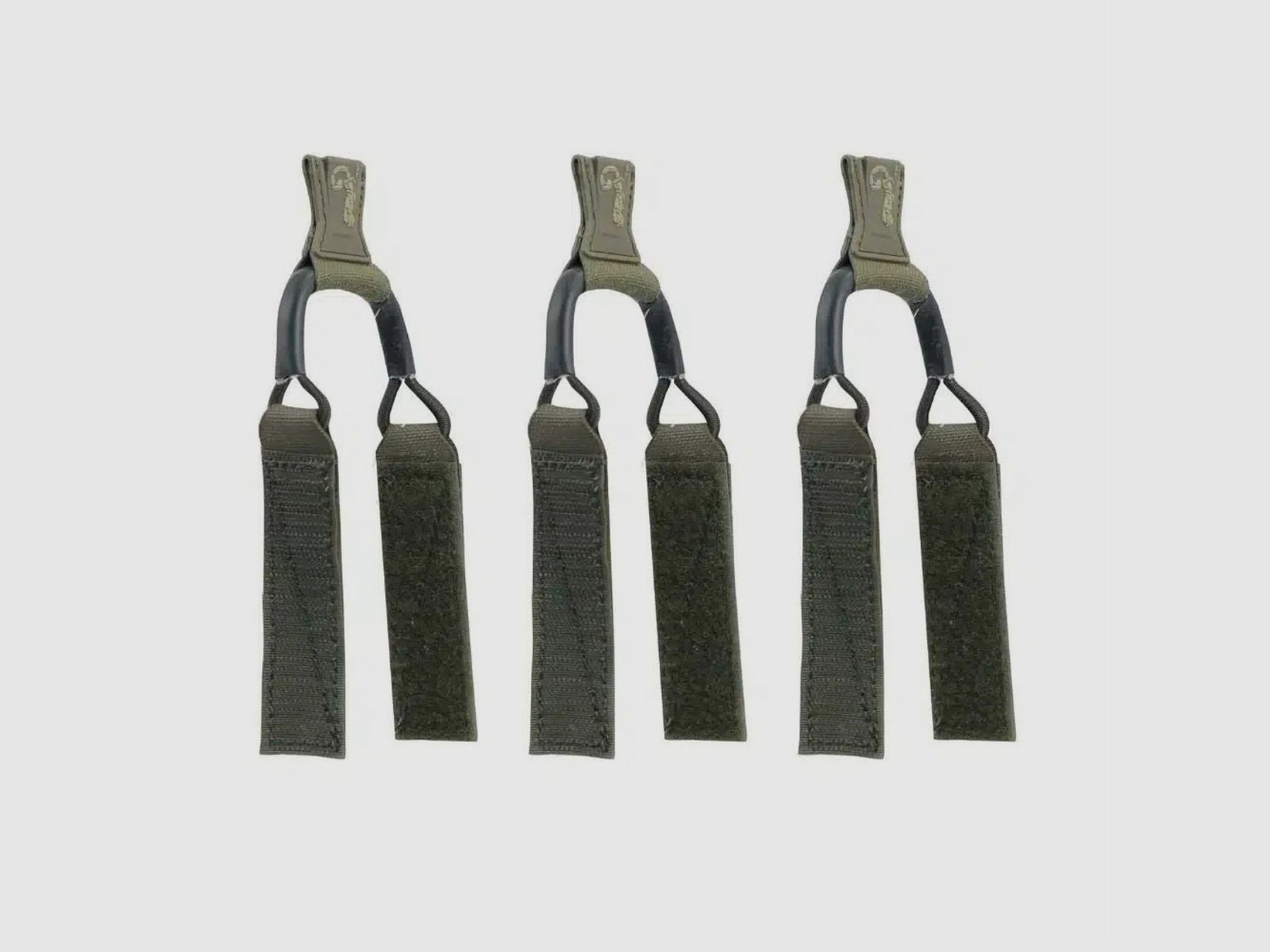Agilite Jump Retention Tabs 3-Pack Ranger Green – Sicurezza del caricatore senza nodi