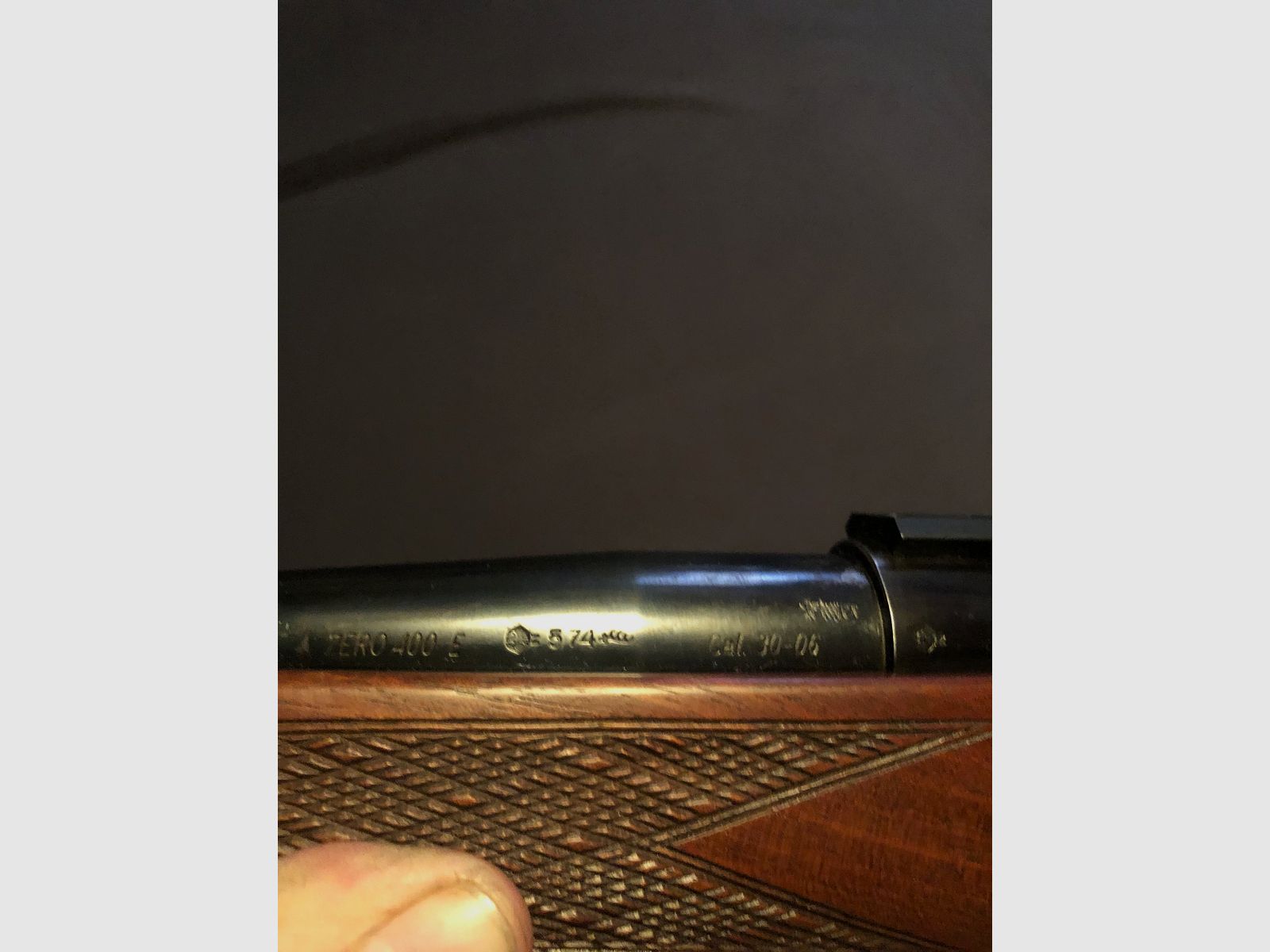 Sako L61r predecessor Sako 75 30-06 including muzzle thread