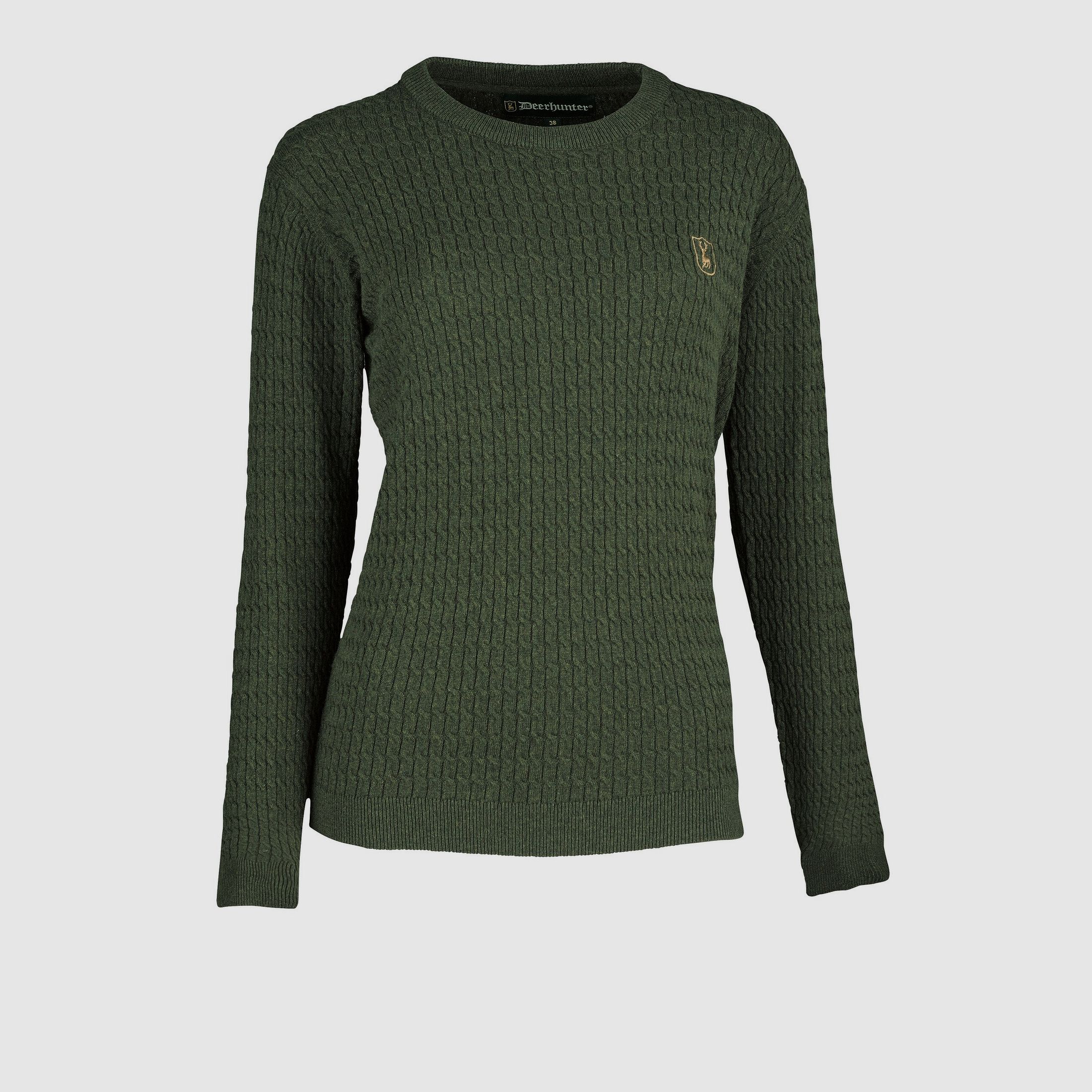 Deerhunter Gebreide Trui Dames Harrington Kabelpatroon