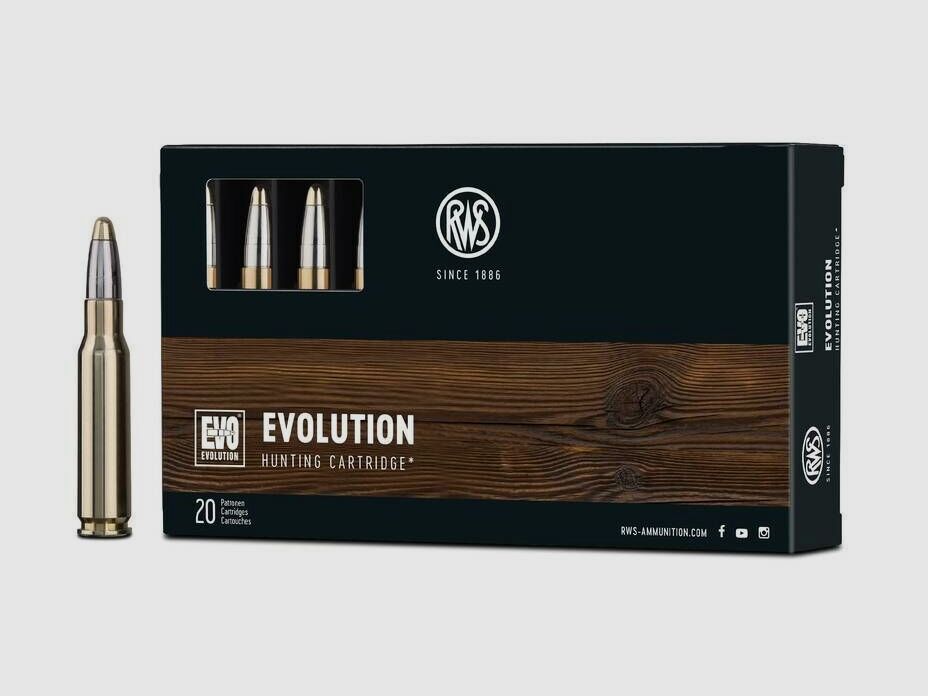 RWS Evo 11,9g/184grs à20 .308 Win