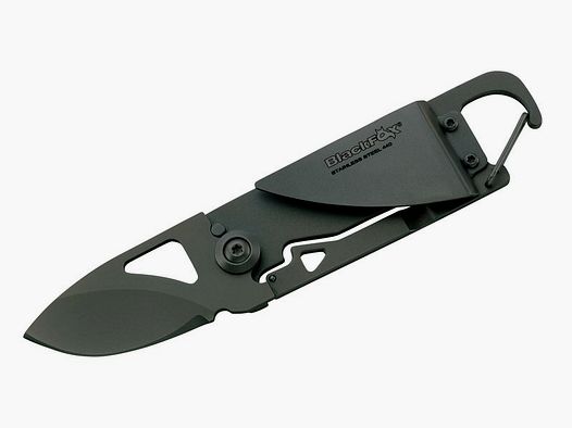 Couteau pliant BlackFox, 440, verrouillage de cadre avec mousqueton intégré