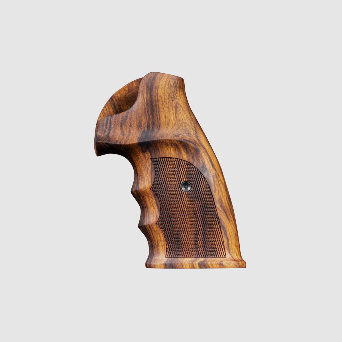 Wood Grip Thumb Rest Revolver S&W, image 2 of 2