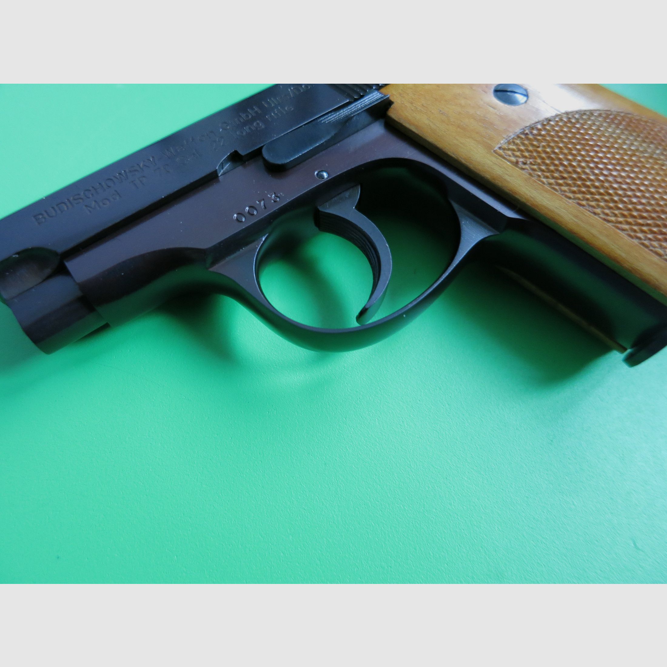 Korriphila (Budischowsky) TP70, cal. .22lfb, extremely rare pocket pistol, very good as new     #79