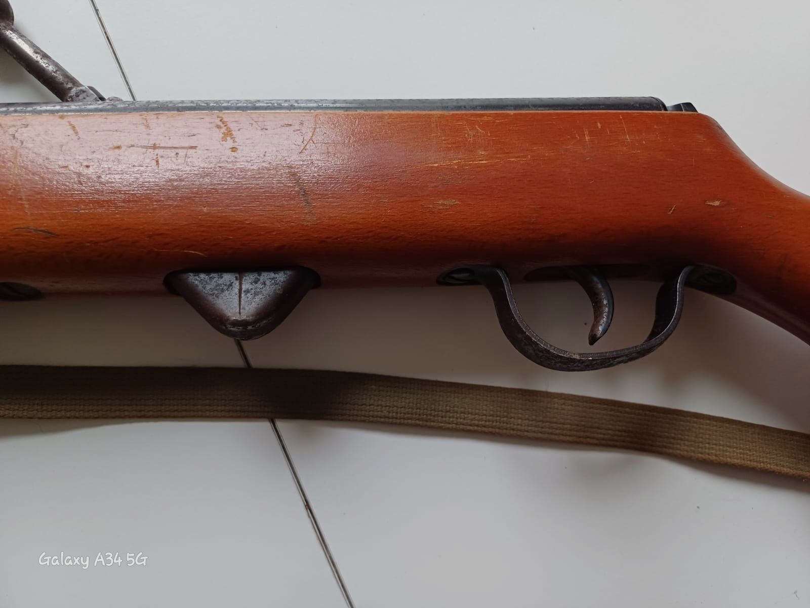 With SHIPPING Haenel air rifle model 310 with 12-round magazine, fully functional