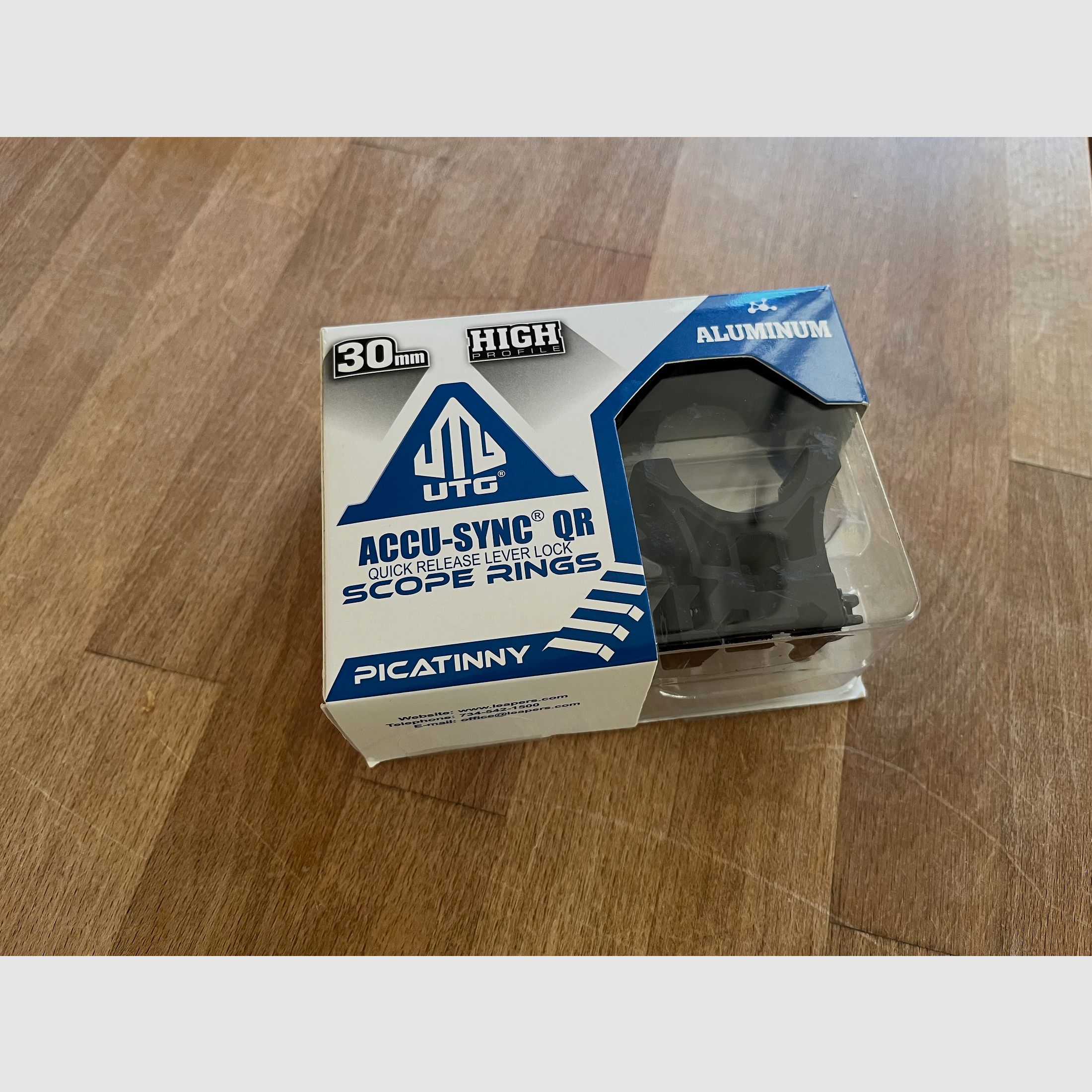 Anelli UTG ACCU SYNC 30mm altezza 22mm