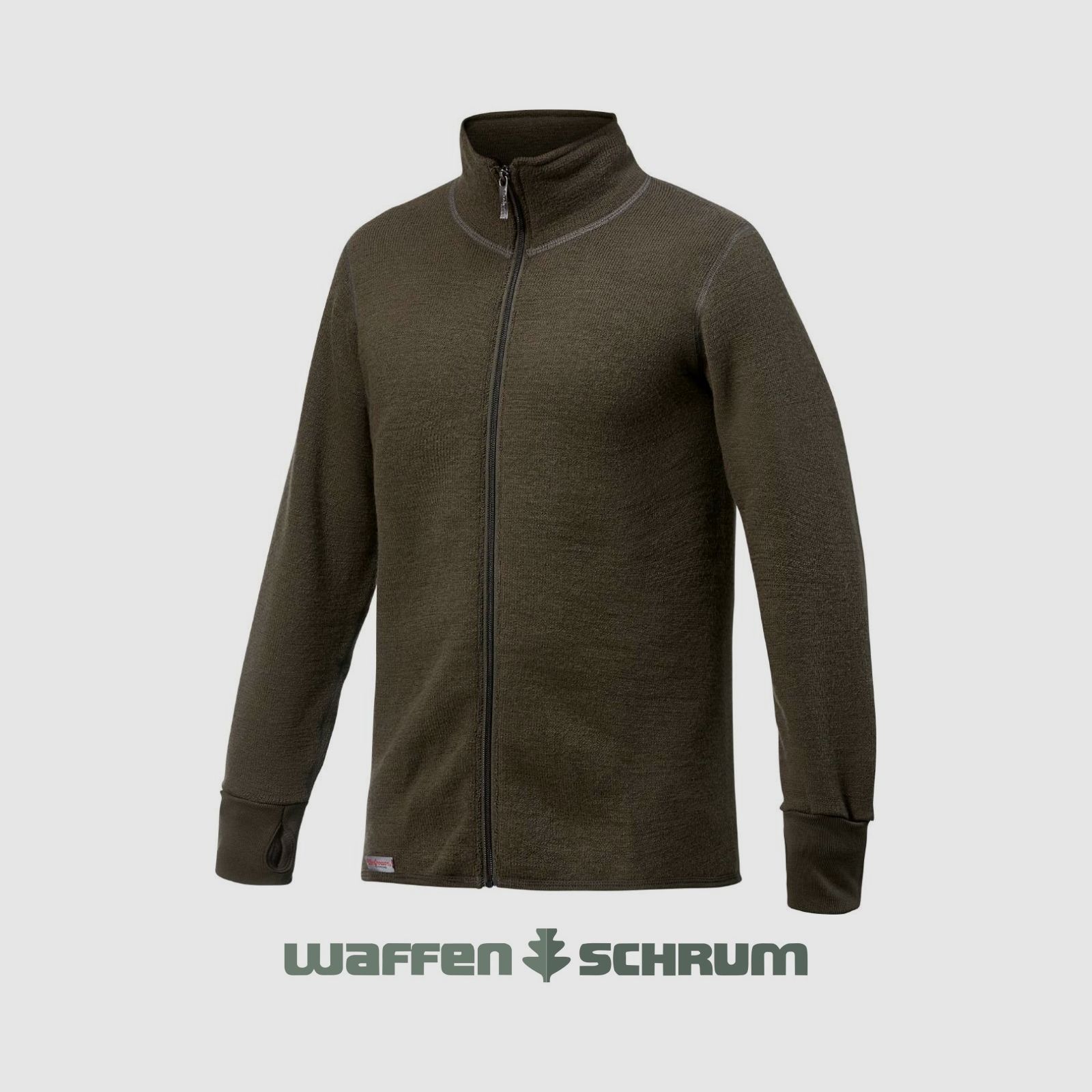 Woolpower Jacke Full Zip - 600g Pine Green