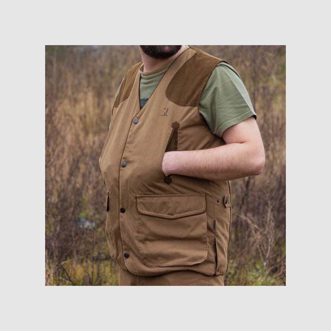Gilet Rambouillet Original Camel, image 2 sur 2