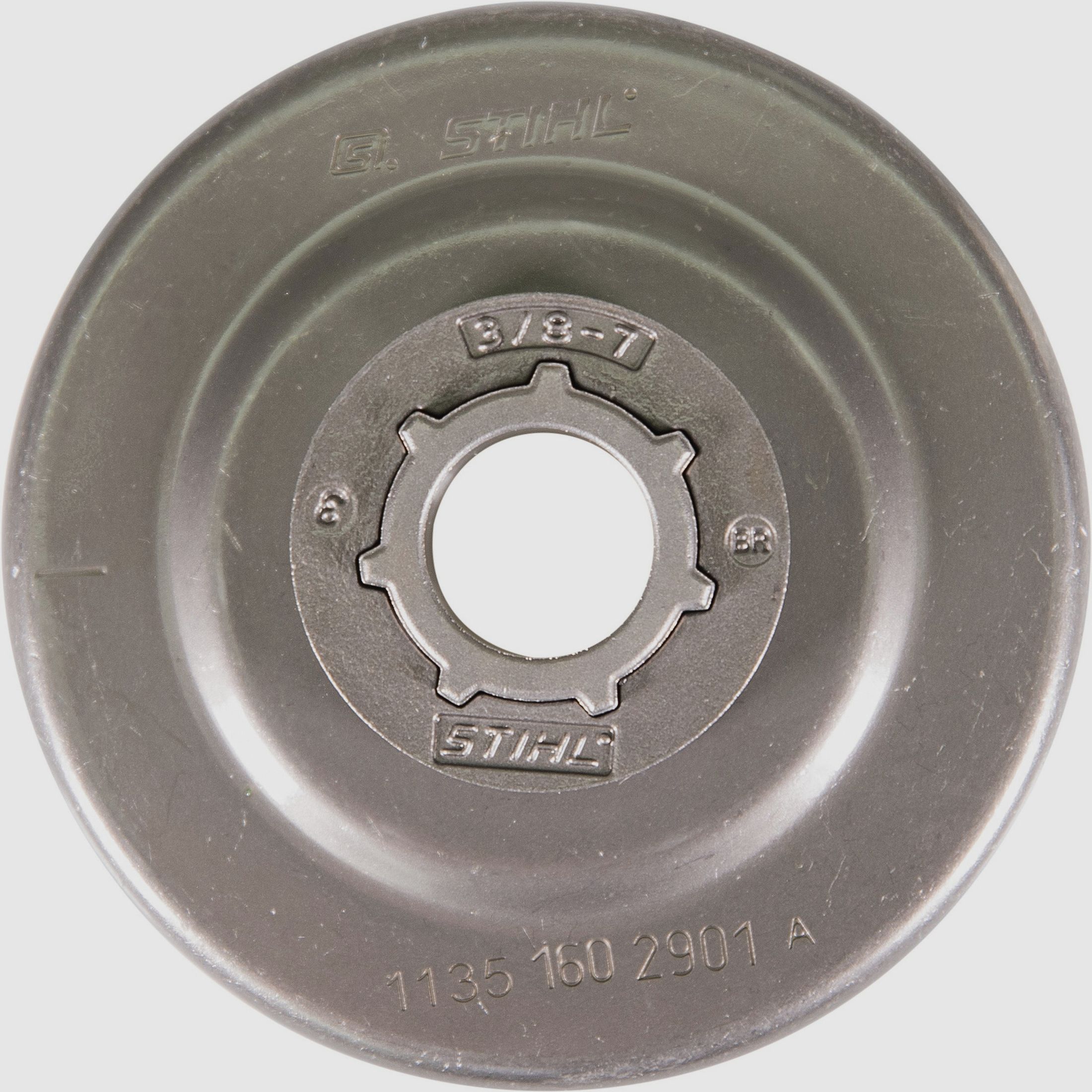Stihl Ringkettenrad 3/8", 7 Zhne, Nabengre Standard