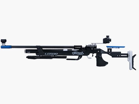 Carl-Walther LG500-M Blacktec Wsparcie Uniwersalne prawo/lewo Karabin pneumatyczny Mecz