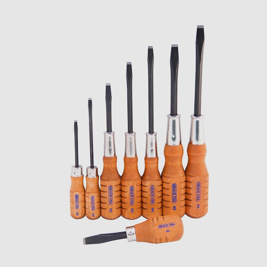 GRACE TOOLS Weapon screwdriver – 8 pieces, imagen 2 de 3