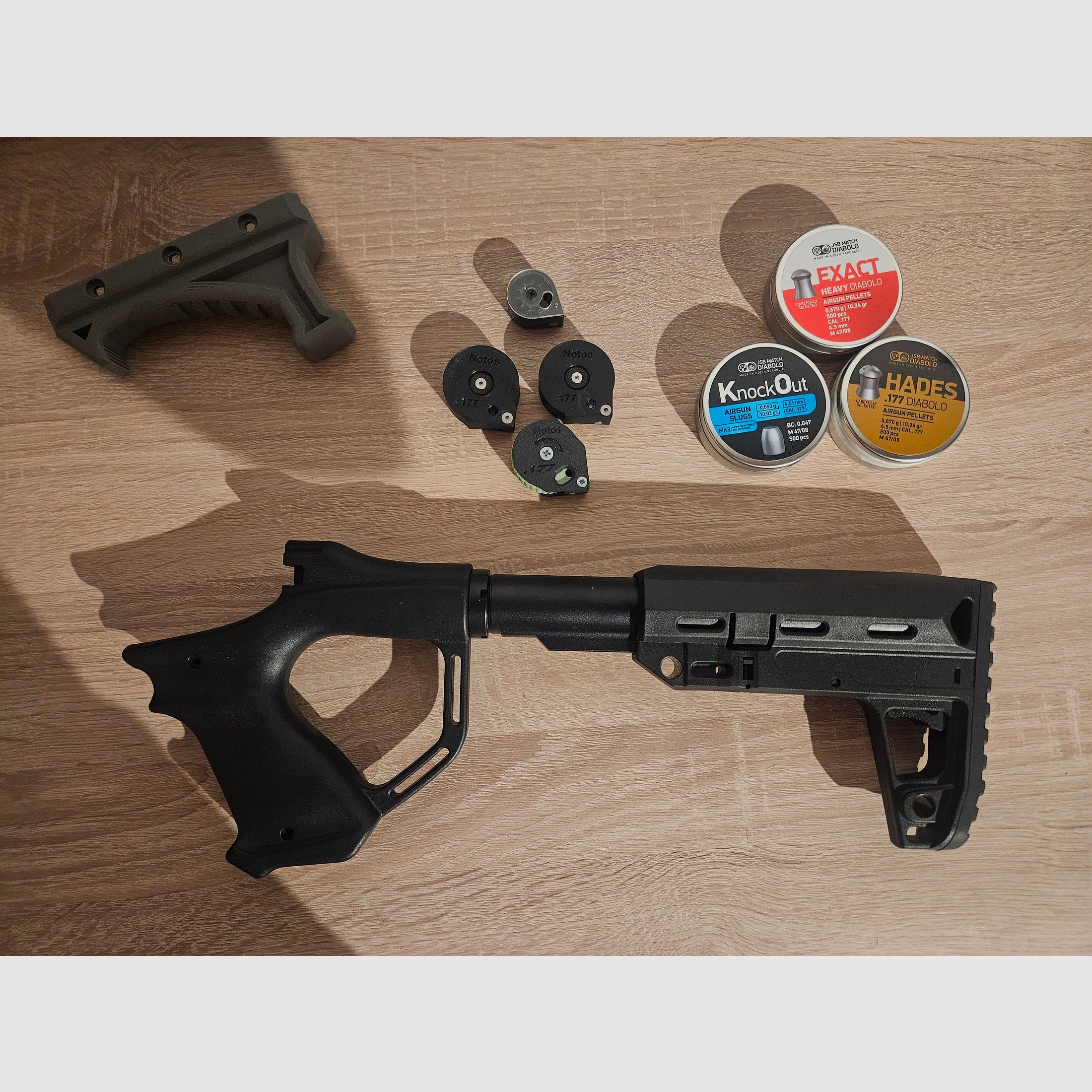 Umarex Notos im Kaliber 4,5/.177 inkl. Exportkit und vieles mehr 